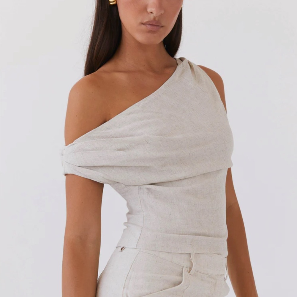 Peppermayo Light Cream Blouse